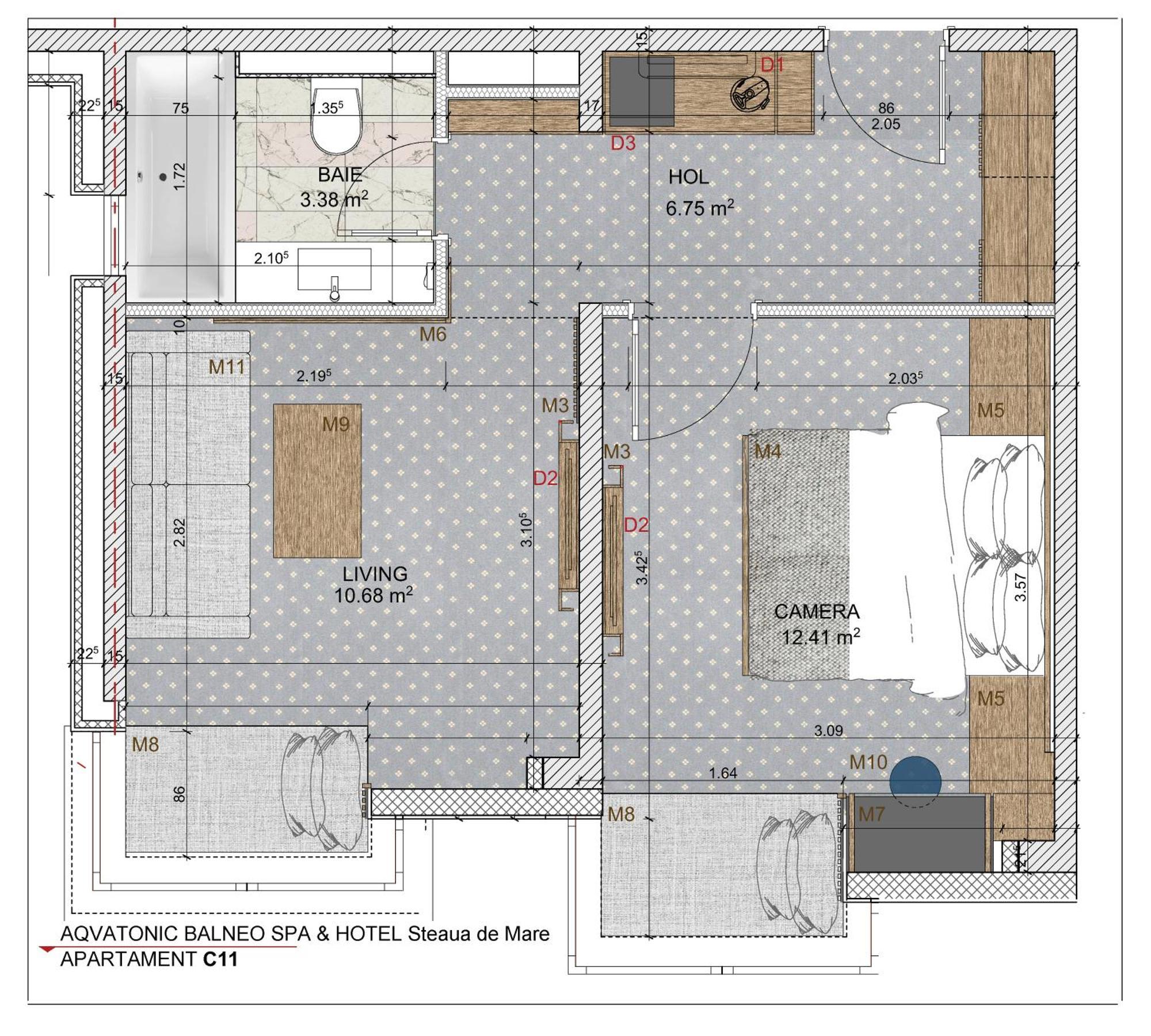Aqvatonic Hotel - Steaua De Mare Eforie Nord Phòng bức ảnh
