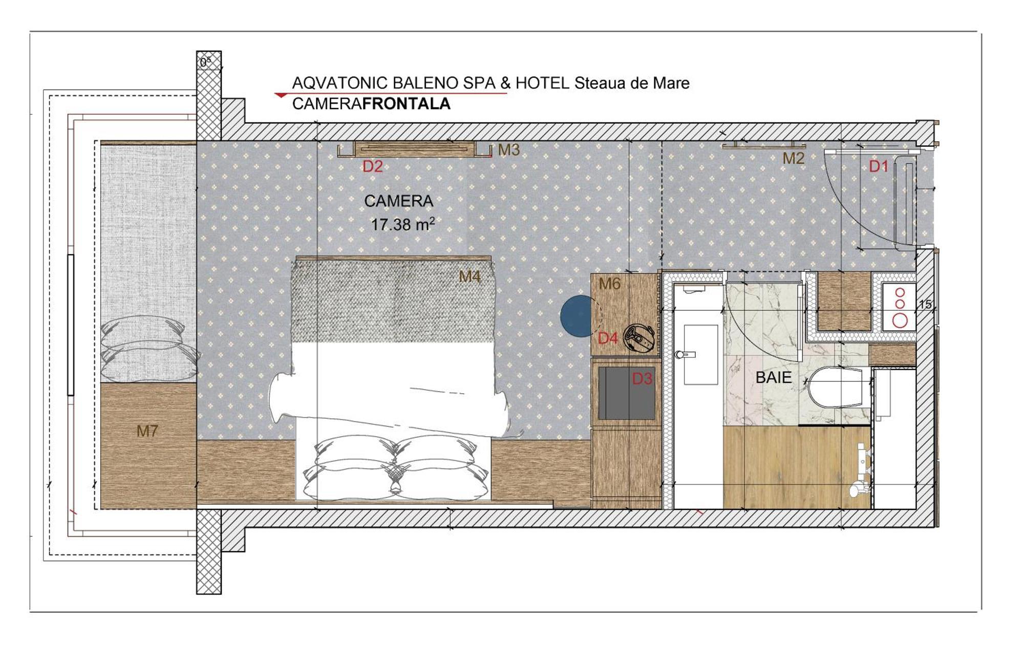 Aqvatonic Hotel - Steaua De Mare Eforie Nord Phòng bức ảnh